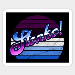 Stonks stocks Sticker